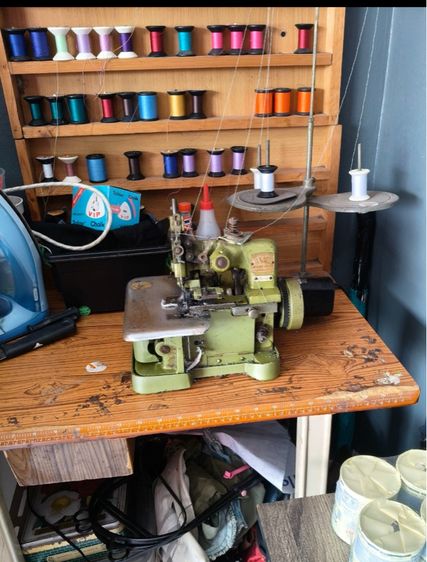 จักรเย็บผ้าจักรโพ้ง