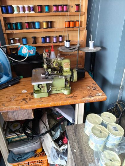 จักรเย็บผ้าจักรโพ้ง รูปที่ 4