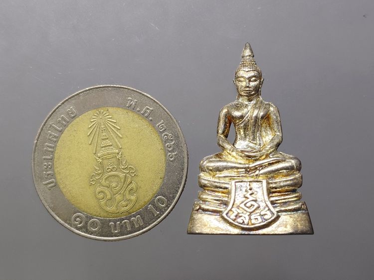 พระพุทธโสธร ลอยองค์ เนื้อเงินขัดเงา ที่ระลึกกรมศุลกากร 120 ปี พ.ศ.2537 พร้อมกล่องเดิม รูปที่ 8