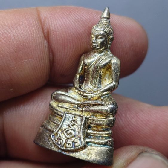 พระพุทธโสธร ลอยองค์ เนื้อเงินขัดเงา ที่ระลึกกรมศุลกากร 120 ปี พ.ศ.2537 พร้อมกล่องเดิม รูปที่ 6