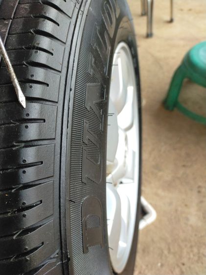 แม็กโตโยต้า ขอบ15 พร้อมยางดันลอป 205 70 15 ปี24 ใส่รถตู้ toyota แม็กสีเดิมยางสวยทุกเส้น ตุ่มข้างยางยังอยู่ รูปที่ 7