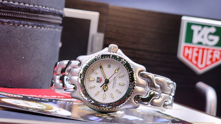 Tag heuer ก้างปลา หน้าชั้นเดียว  Lady หน้าขาว ( หญิงให่ญ ) รูปที่ 2