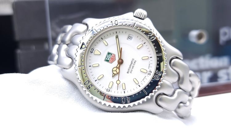 Tag heuer Auto หน้าขาวสองชั้น คลาสสิค รูปที่ 3