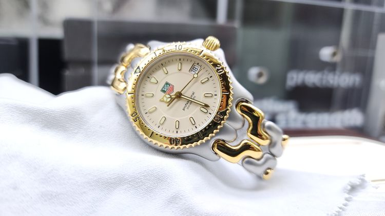 Tag heuer ก้างปลา BoySize หน้าครีมสองชั้นสองกษัตริย์ รูปที่ 2