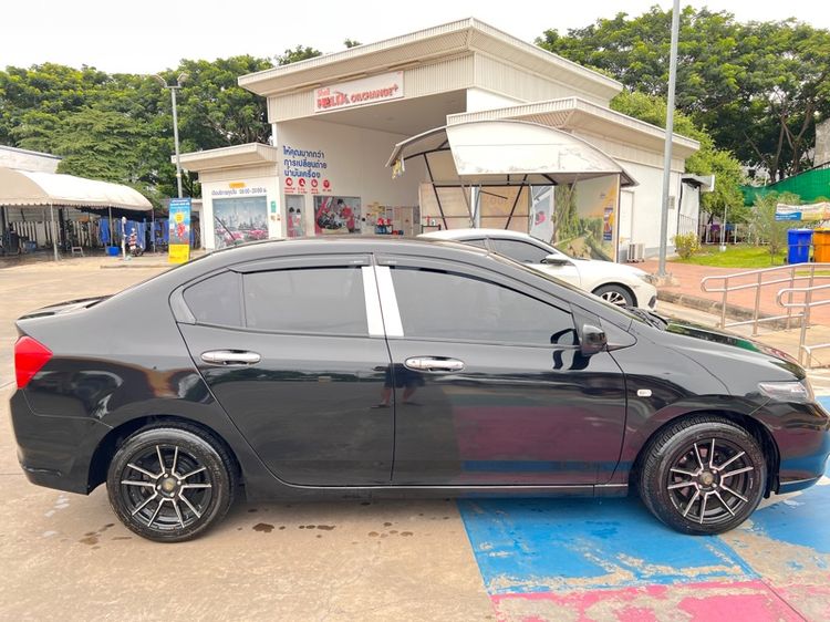 Honda City 2014 1.5 S CNG Sedan เบนซิน NGV เกียร์อัตโนมัติ ดำ รูปที่ 4