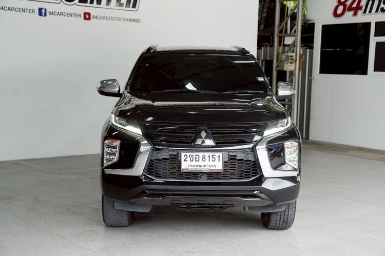Mitsubishi Pajero Sport 2021 2.4 Elite Edition 2WD Utility-car ดีเซล ไม่ติดแก๊ส เกียร์อัตโนมัติ ดำ รูปที่ 2