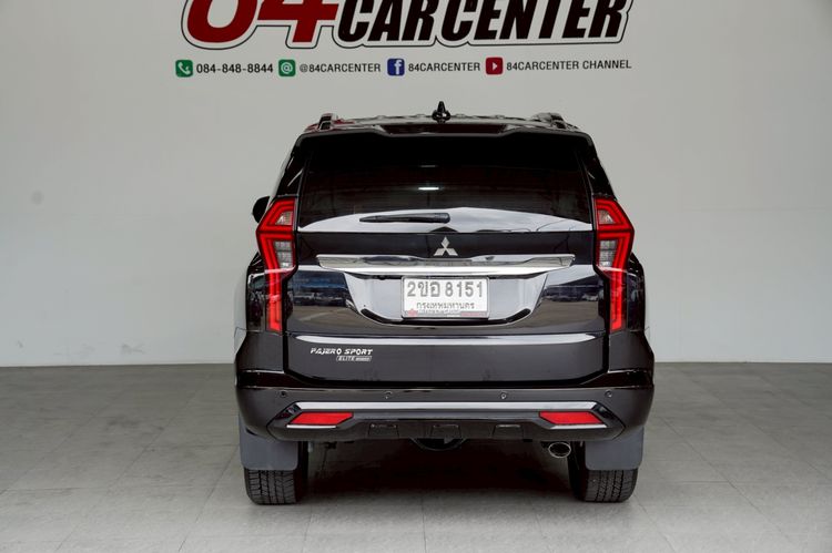 Mitsubishi Pajero Sport 2021 2.4 Elite Edition 2WD Utility-car ดีเซล ไม่ติดแก๊ส เกียร์อัตโนมัติ ดำ รูปที่ 3