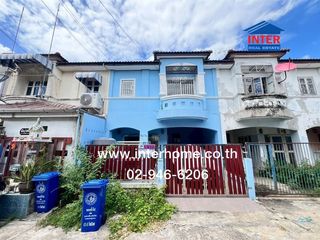 ทาวน์เฮ้าส์ 2 ชั้น 28.7 ตร.ว. หมู่บ้านนันทิชา3-8 ถนนกาญจนาภิเษก ถนนบ้านกล้วย-ไทรน้อย ไทรน้อย นนทบุรี