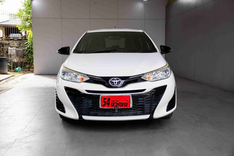 Toyota Yaris 2019 1.2 Mid Sedan เบนซิน ไม่ติดแก๊ส เกียร์อัตโนมัติ ขาว รูปที่ 2