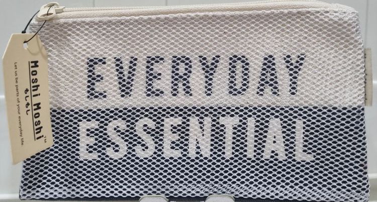 ไม่ระบุ อื่นๆ อื่นๆ Moshi Moshi กระเป๋าผ้าอเนกประสงค์ ใส่เครื่องเขียน ใส่เครื่องสำอางค์ MOSHI MOSHI