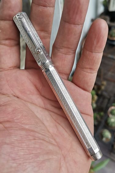 ปากกาหมึกซึมเงินแท้ Montegrappa Sterling​ Silver​ Romeo Juliet​ Fountain Pen​ Limited​ Edition ปากทองคำแท้ 18k ราคาแบ่งปันครับ