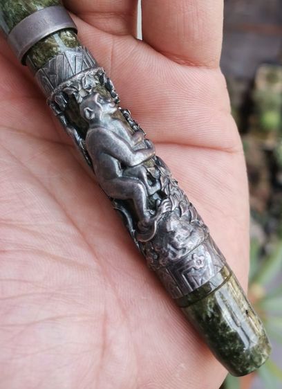 ปากกาหมึกซึมเงินแท้ Montegrappa Zodiac Monkeys Limited​ Edition​ 111 1912 Fountain Pen​ กล่องใบครบ เลขสวยสุด แบ่งปันถูกที่สุดในตลาดครับ รูปที่ 6