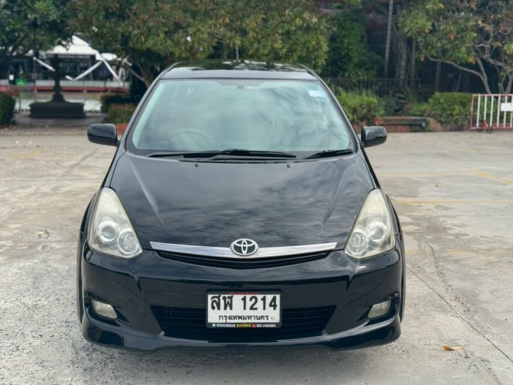Toyota Wish 2006 2.0 Q Utility-car เบนซิน ไม่ติดแก๊ส เกียร์อัตโนมัติ ดำ รูปที่ 2