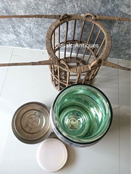 กระติกไอติม  หวานเย็น โบราณเก่าสะสมA1 รูปที่ 8