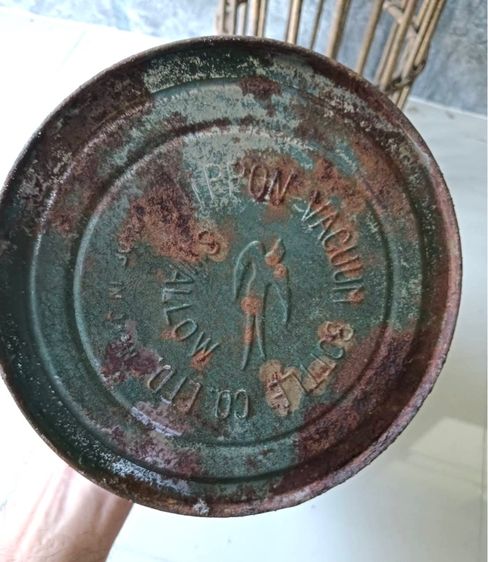 กระติกไอติม  หวานเย็น โบราณเก่าสะสมA1 รูปที่ 11