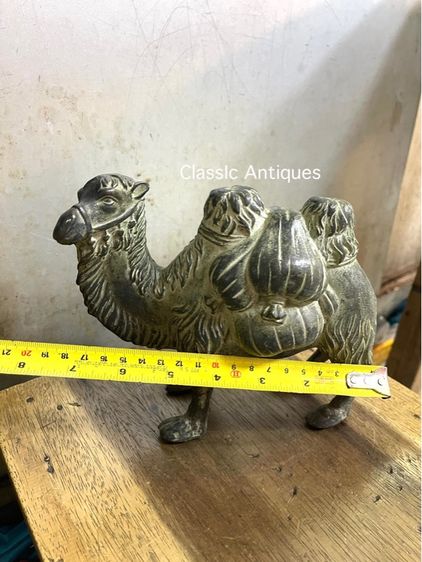 รูปปั้น อูฐ ทองเหลือง สะสมA2 รูปที่ 9