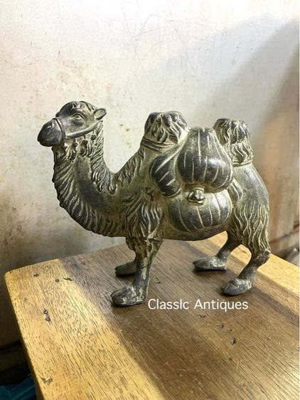 รูปปั้น อูฐ ทองเหลือง สะสมA2