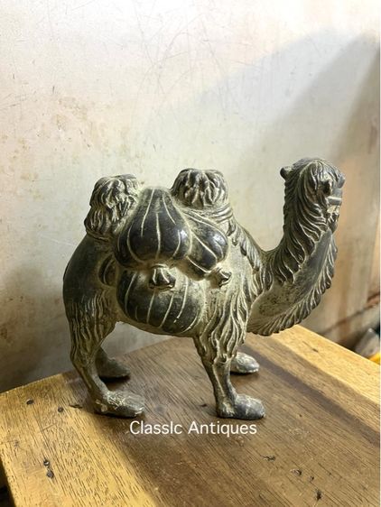 รูปปั้น อูฐ ทองเหลือง สะสมA2 รูปที่ 3