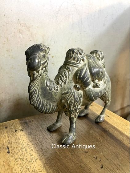 รูปปั้น อูฐ ทองเหลือง สะสมA2 รูปที่ 2