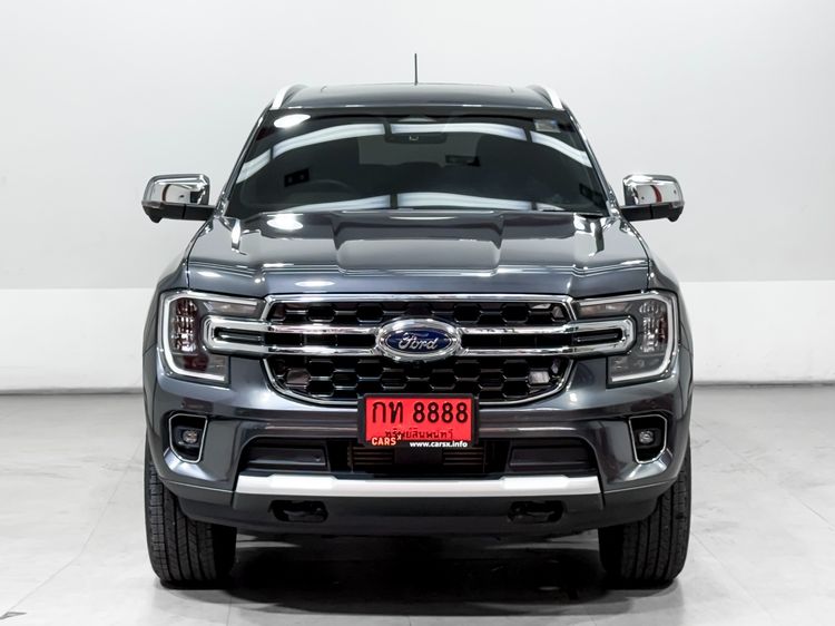 Ford Everest 2023 2.0 Titanium Plus Utility-car ดีเซล ไม่ติดแก๊ส เกียร์อัตโนมัติ เทา รูปที่ 2