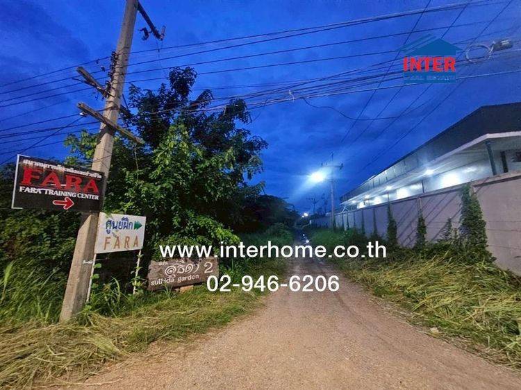 ไม่ใช่ ที่ดินเปล่า 800 ตร.ว. ที่ดินเปล่า ใกล้สวนสุธิดา2 ถนนคลองชลประทานที่9 ฝั่งตะวันออก หนองเสือ ปทุมธานี รูปที่ 3