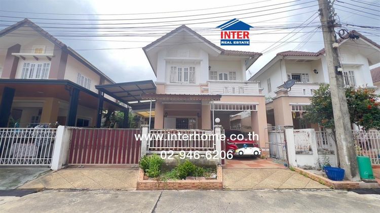 บ้านเดี่ยว 2 ชั้น 41.9 ตร.ว หมู่บ้านเสนาวิลล่า ลำลูกกา คลอง2 ใกล้ รพ.บี แคร์ ซอยลำลูกกาซอย11 ถนนรังสิต-นครนายก 46 ถนนลำลูกกา ลำลูกกา ปทุม