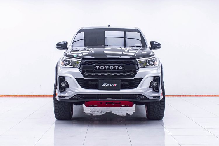Toyota Hilux Revo 2019 2.4 Prerunner G Rocco Pickup ดีเซล ไม่ติดแก๊ส เกียร์ธรรมดา เทา รูปที่ 4