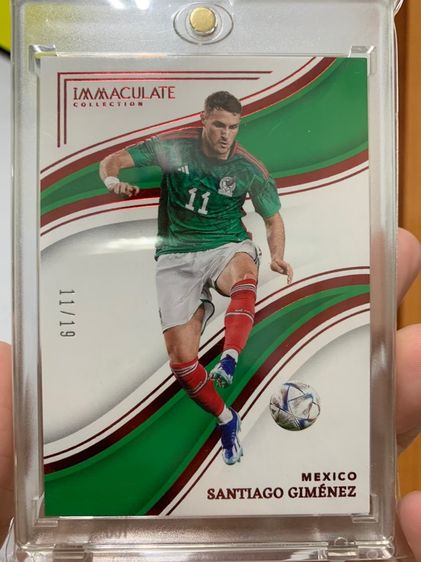 Panini imacculate  Santiago Gimenez 