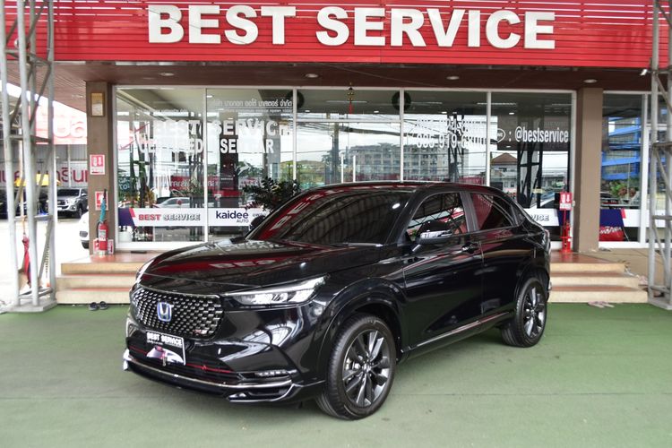 Honda HR-V 2023 1.5 e:HEV RS Utility-car ไฮบริด ไม่ติดแก๊ส เกียร์อัตโนมัติ ดำ