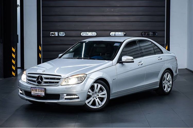 Mercedes-Benz C-Class 2011 C200 CGI Sedan เบนซิน ไม่ติดแก๊ส เกียร์อัตโนมัติ บรอนซ์เงิน รูปที่ 3