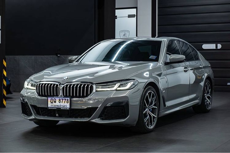 BMW Series 5 2021 530e Sedan เบนซิน ไม่ติดแก๊ส เกียร์อัตโนมัติ เทา