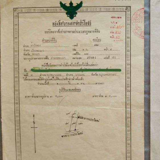 ขาย2ไร่1งาน60ตรางวาที่ท่าวังทองหมุ่2ไฟฟ้าผ่านที่ไม่ต้องถม0984150996 รูปที่ 2