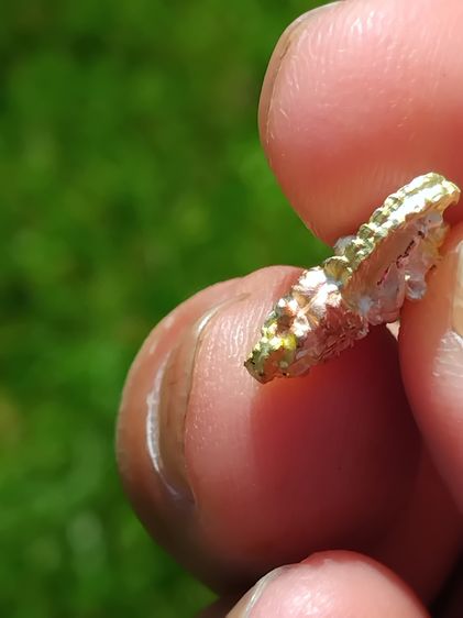 พญาครุฑ 2 หน้า เนื้อสามกษัติรย์ ขนาดเล็กจิ๋ว หลวงพ่อวราห์ ปุญญวโร วัดโพธิทอง บางมด กทม. อย่างสวย ไม่รู้ปี พญาครุฑที่มีฤทธิ์มาก มีทรัพย์เงินท รูปที่ 3