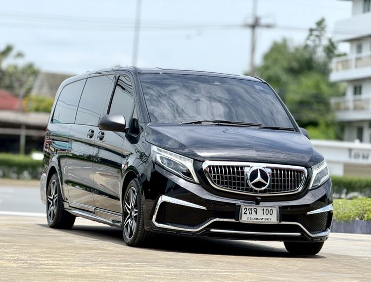 รถ Mercedes-Benz V-Class Vito สี ดำ