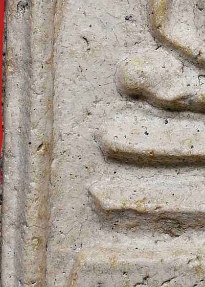 สวยมาก - พระบ้าน พระสมเด็จวัดระฆัง พิมพ์ใหญ่ เนื้อผงพุทธคุณ สึขาวดอกมะลิ มีมวลสาร  รูปที่ 14