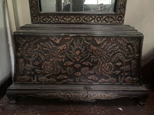 ขายนาฬิกาโบราณตั้งพื้นสภาพดีใช้งานได้สภาพสวย  เจ้าของขายเอง รูปที่ 9