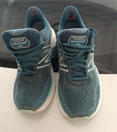ขายถูก New Balance 860 size 40 25.5cm ของแท้ สภาพดี รูปที่ 8
