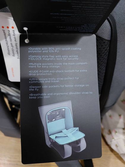 กระใส่โน้ตบุ๊ค Lenovo Legion 16" Gaming Backpack GB400 รูปที่ 6