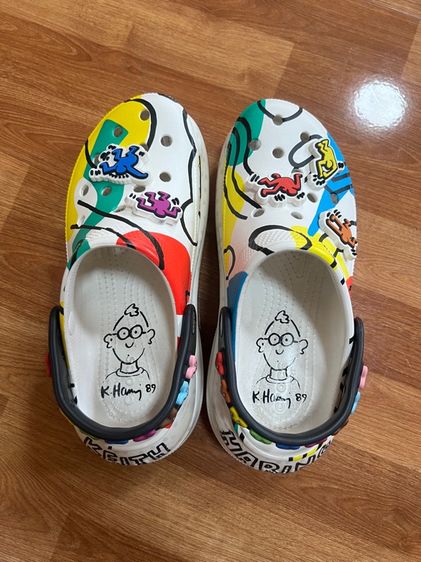 Crocs Classic Mega Crush Clog Keith Haring รูปที่ 3
