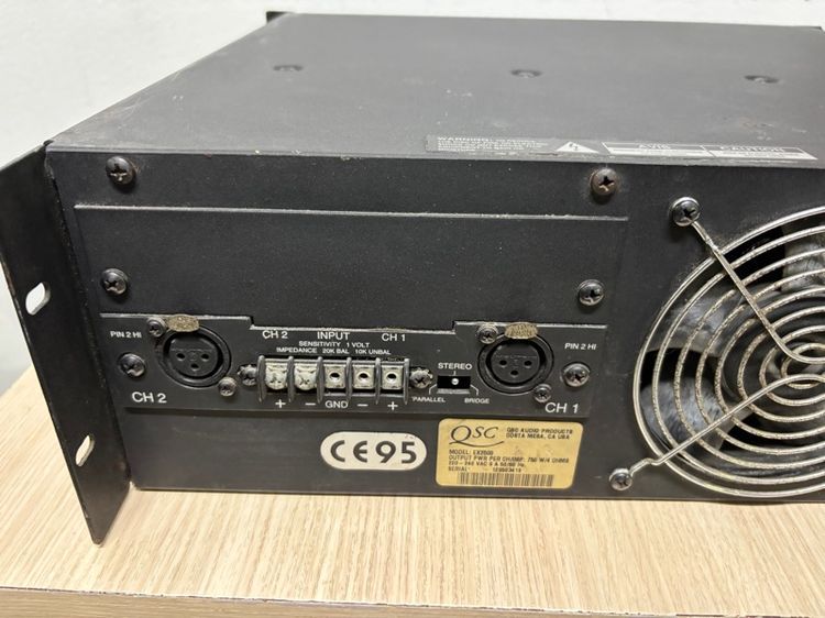 แอมป์ QSC EX 2500 USA แท้สภาพสวยมากเดิมๆเสียงดีแน่นอนไม่ผิดหวังครับสนใจเชิญครับ รูปที่ 9