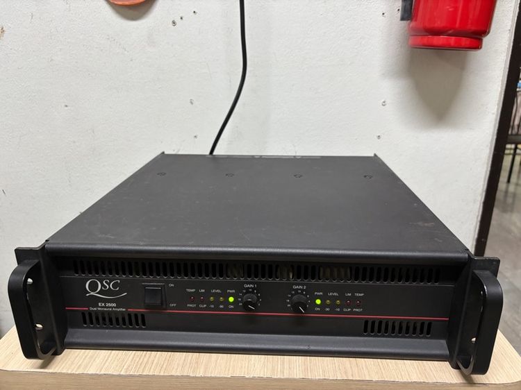 แอมป์ QSC EX 2500 USA แท้สภาพสวยมากเดิมๆเสียงดีแน่นอนไม่ผิดหวังครับสนใจเชิญครับ