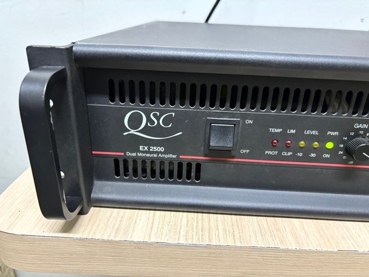 แอมป์ QSC EX 2500 USA แท้สภาพสวยมากเดิมๆเสียงดีแน่นอนไม่ผิดหวังครับสนใจเชิญครับ รูปที่ 2