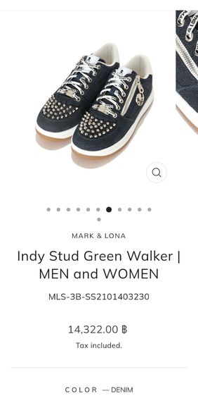 🕸MARK and LONA 💀 Sneakers สวย ใหม่ หายาก✨️ราคา📮รวมส่ง รูปที่ 18