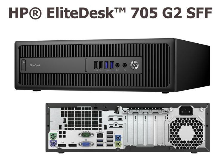 วินโดว์ 8 กิกะไบต์ อื่นๆ ไม่ใช่ คอมพิวเตอร์เดสก์ท็อป HP® EliteDesk™ 705 G2 SFF With Upgraded-Parts เฉพาะตัวเครื่อง (ไม่รวมจอภาพ) ราคาขาย 2,570 บาท รวมค่าส่งแบบEMS ทั่วไทย