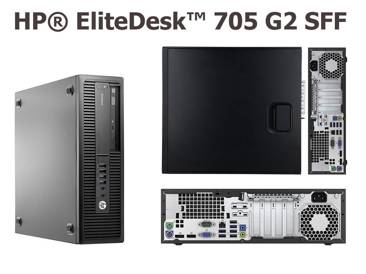 คอมพิวเตอร์เดสก์ท็อป HP® EliteDesk™ 705 G2 SFF With Upgraded-Parts เฉพาะตัวเครื่อง (ไม่รวมจอภาพ) ราคาขาย 2,570 บาท รวมค่าส่งแบบEMS ทั่วไทย รูปที่ 11