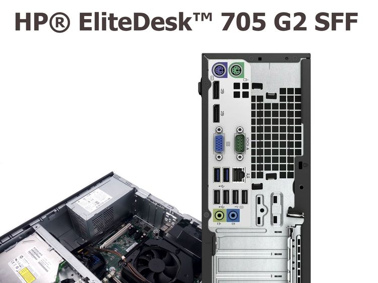 คอมพิวเตอร์เดสก์ท็อป HP® EliteDesk™ 705 G2 SFF With Upgraded-Parts เฉพาะตัวเครื่อง (ไม่รวมจอภาพ) ราคาขาย 2,570 บาท รวมค่าส่งแบบEMS ทั่วไทย รูปที่ 12