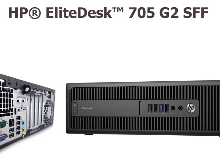 คอมพิวเตอร์เดสก์ท็อป HP® EliteDesk™ 705 G2 SFF With Upgraded-Parts เฉพาะตัวเครื่อง (ไม่รวมจอภาพ) ราคาขาย 2,570 บาท รวมค่าส่งแบบEMS ทั่วไทย รูปที่ 6