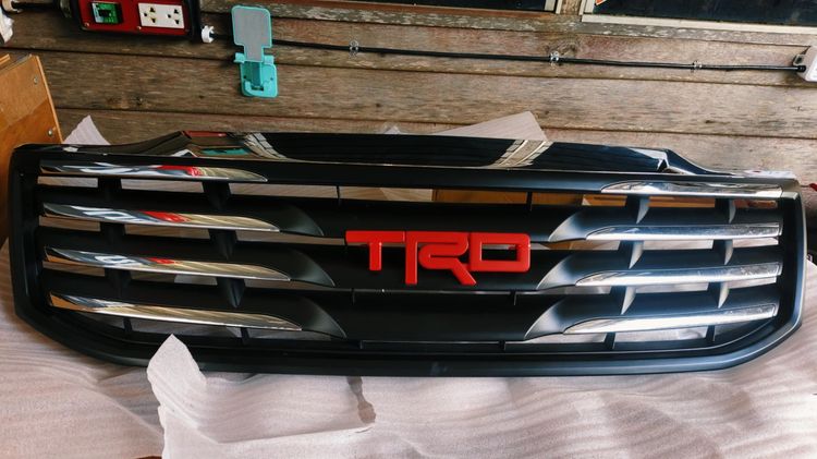 กระจังหน้ารถยนต์ Toyota vigo champ ปี2011-2014ตัวสูงตัวเตี้ยใส่กันได้หมดคะ รูปที่ 2