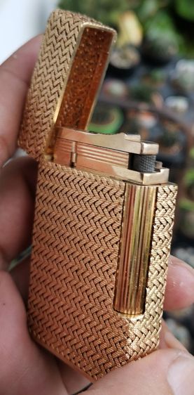 ไฟแช็คทองคำแท้ ST.Dupont Ligne 2​ 18K​ Solid​ Gold ที่สุดของความหายาก ราคาแบ่งปันครับ รูปที่ 8