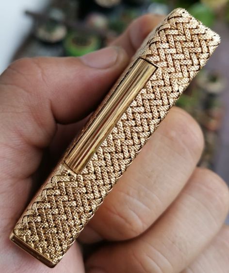ไฟแช็คทองคำแท้ ST.Dupont Ligne 2​ 18K​ Solid​ Gold ที่สุดของความหายาก ราคาแบ่งปันครับ รูปที่ 4